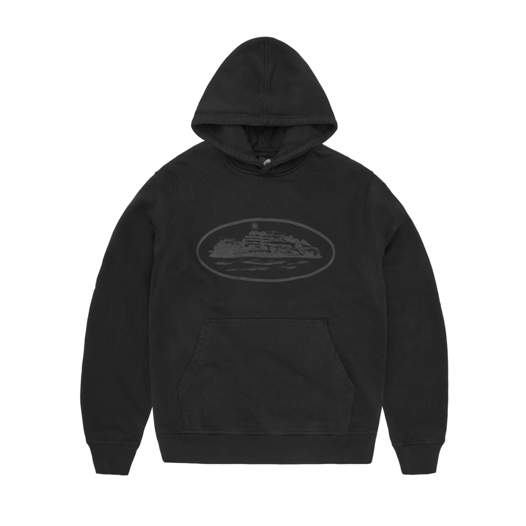 ALCATRAZ HOODIE [TRIPLE BLACK]