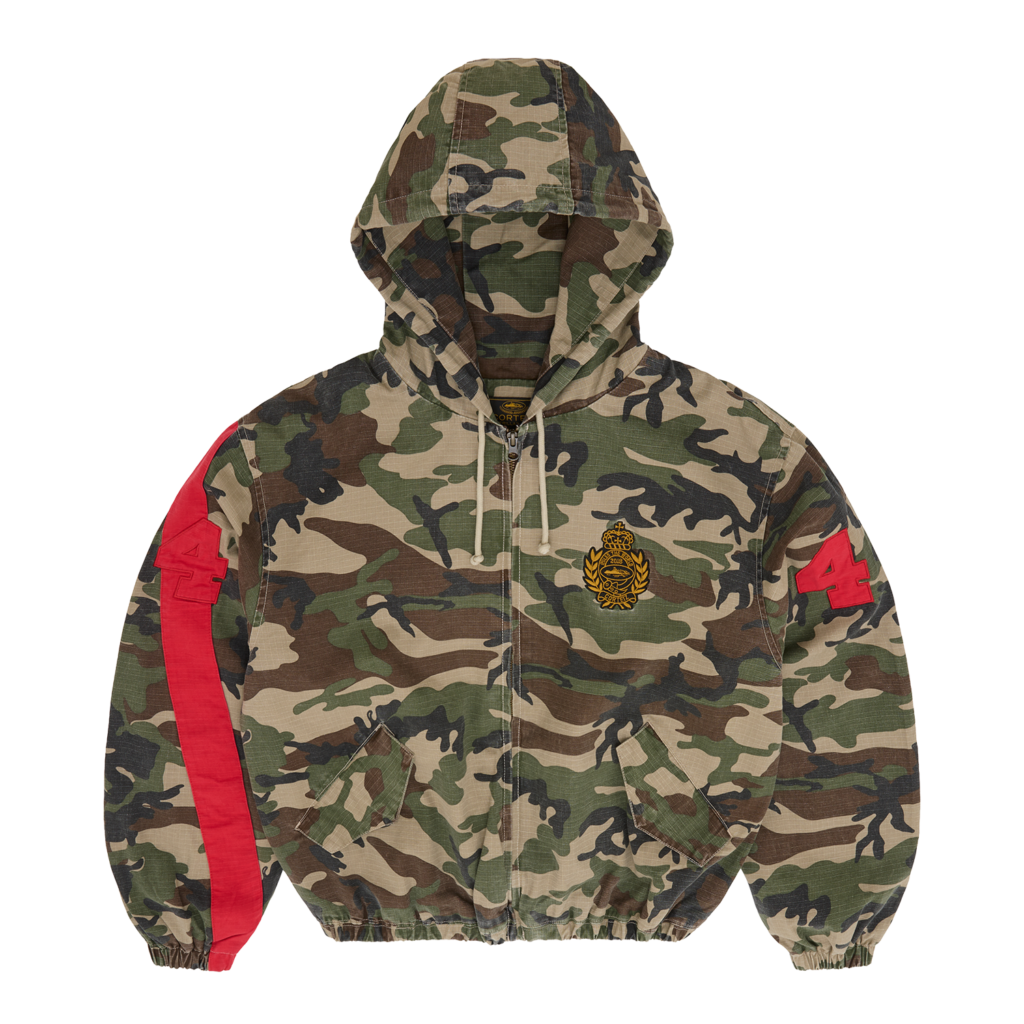 EMBLEM RIPSTOP JACKET [WOODLAND CAMO]