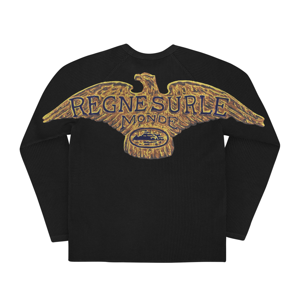 RSLM EAGLE WAFFLE THERMAL [BLACK]