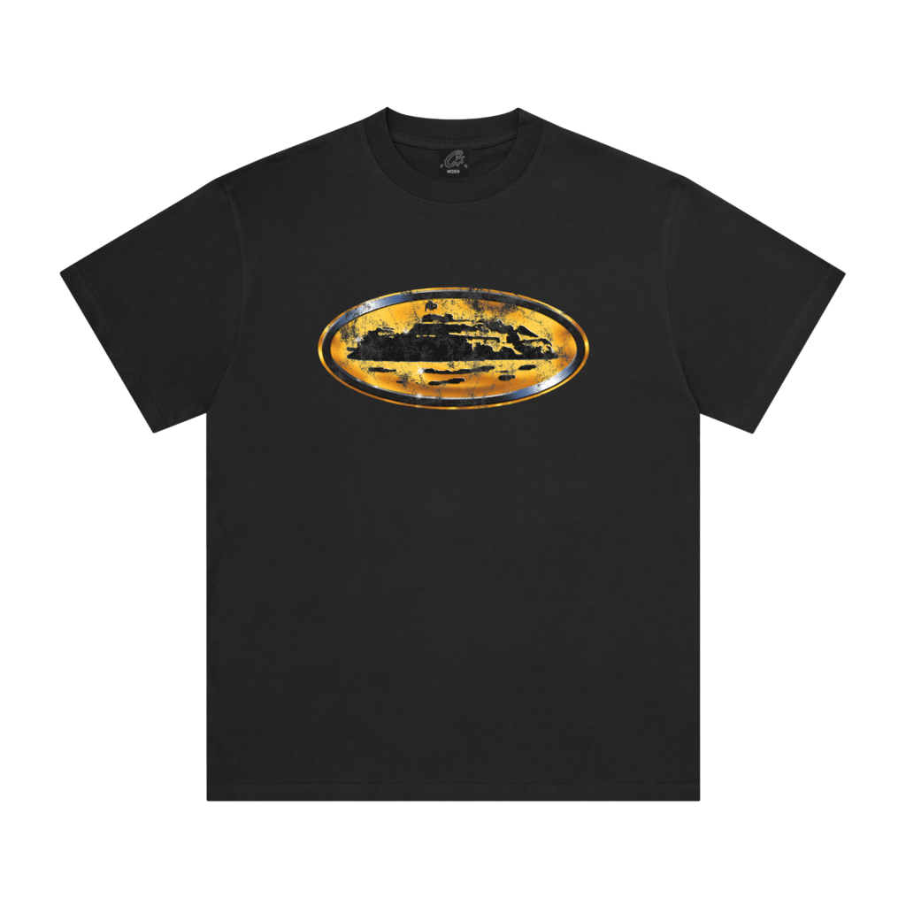 CORRODED ISLAND TEE [BLACK]